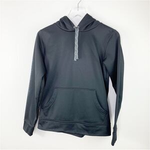 Patagonia Outline Text Logo‎ Gray PolyCycle Hoody (M)